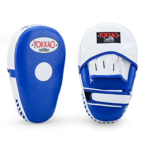 Yokkao PU Focus Mitts - Blue/White