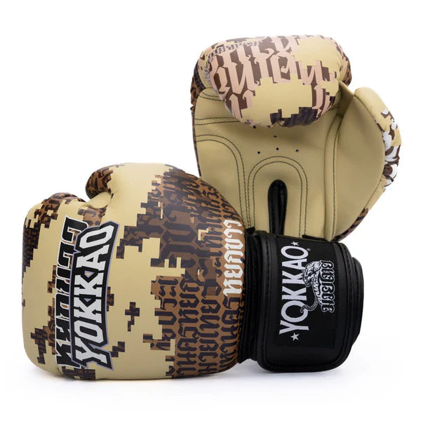 Yokkao Boxing Gloves - Thai Camo Desert