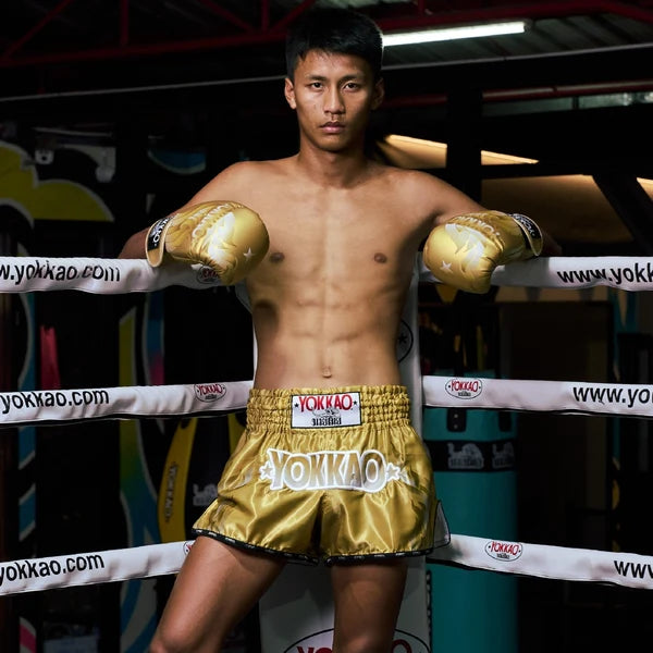 Yokkao Carbonfit Shorts - The Flame Gold