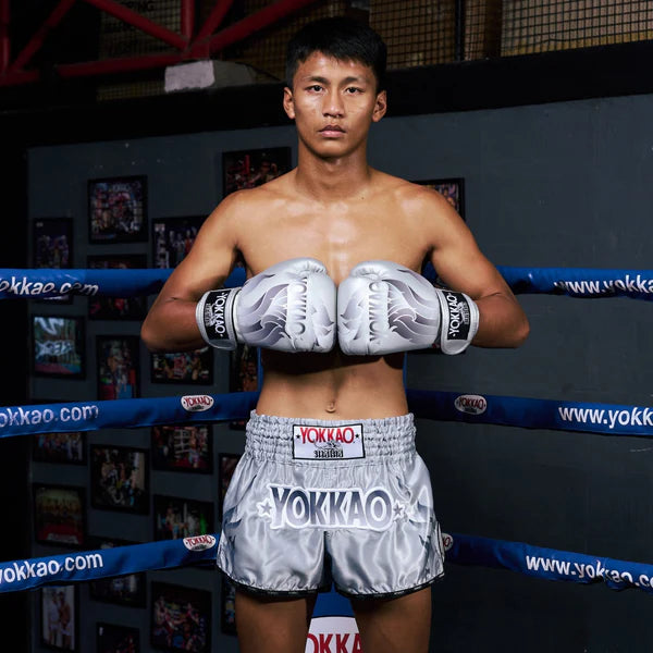 Yokkao Carbonfit Shorts - The Flame Silver