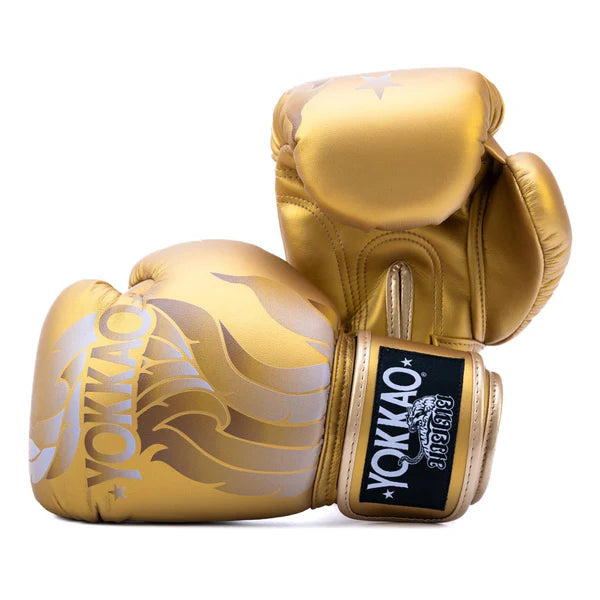 Yokkao Boxing Gloves - The Flame Gold