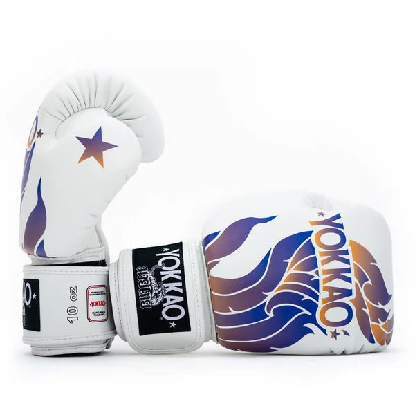 Yokkao Boxing Gloves - The Flame White