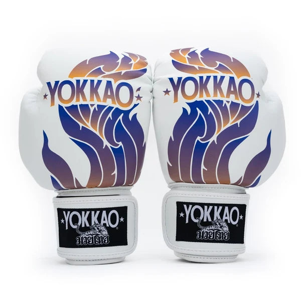 Yokkao Boxing Gloves - The Flame White