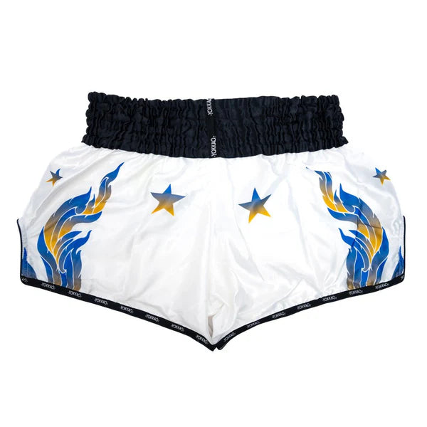 Yokkao Carbonfit Shorts - The Flame White