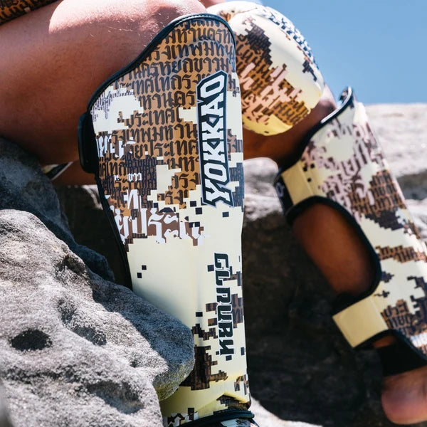 Yokkao Shin Guards - Thai Camo Desert