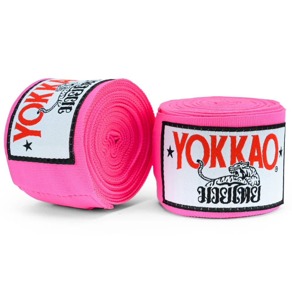 Yokkao Hand Wraps - Neon Pink