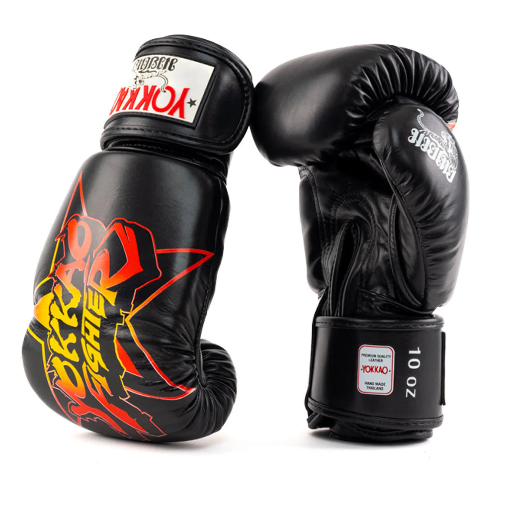 Yokkao Boxing Gloves - Fighter Black
