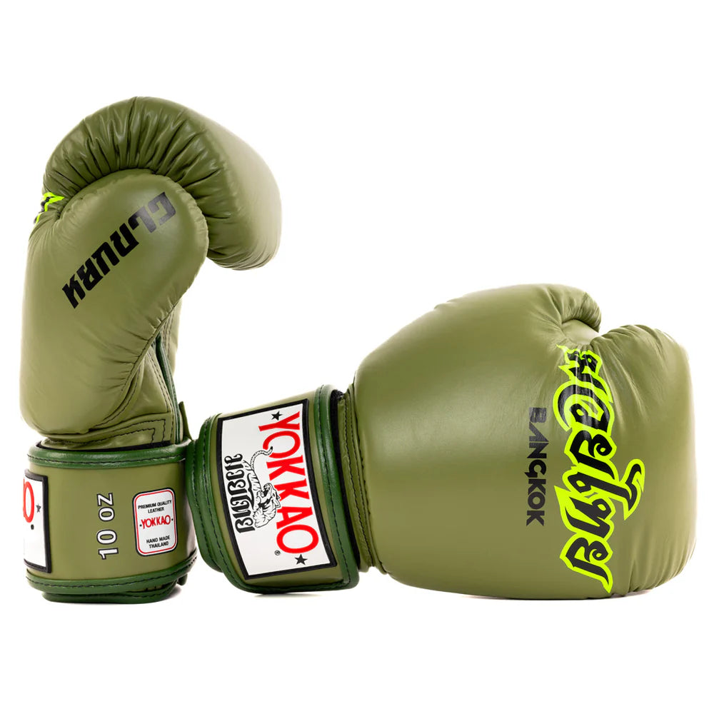 Yokkao Boxing Gloves - Late Show Olive