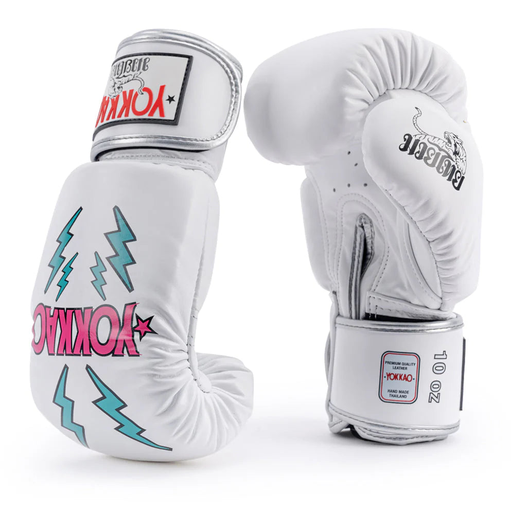 Yokkao Boxing Gloves - Stadium White