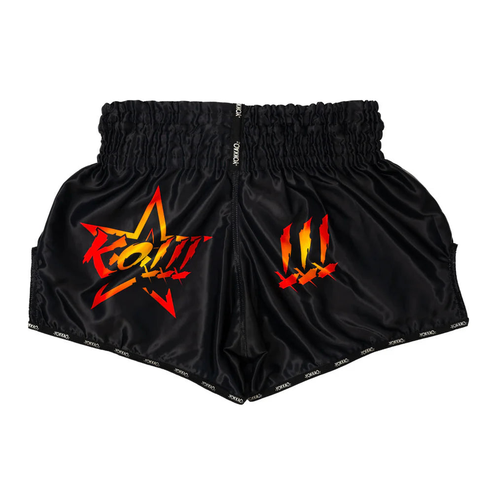 Yokkao Carbonfit Shorts - Fighter KO Black