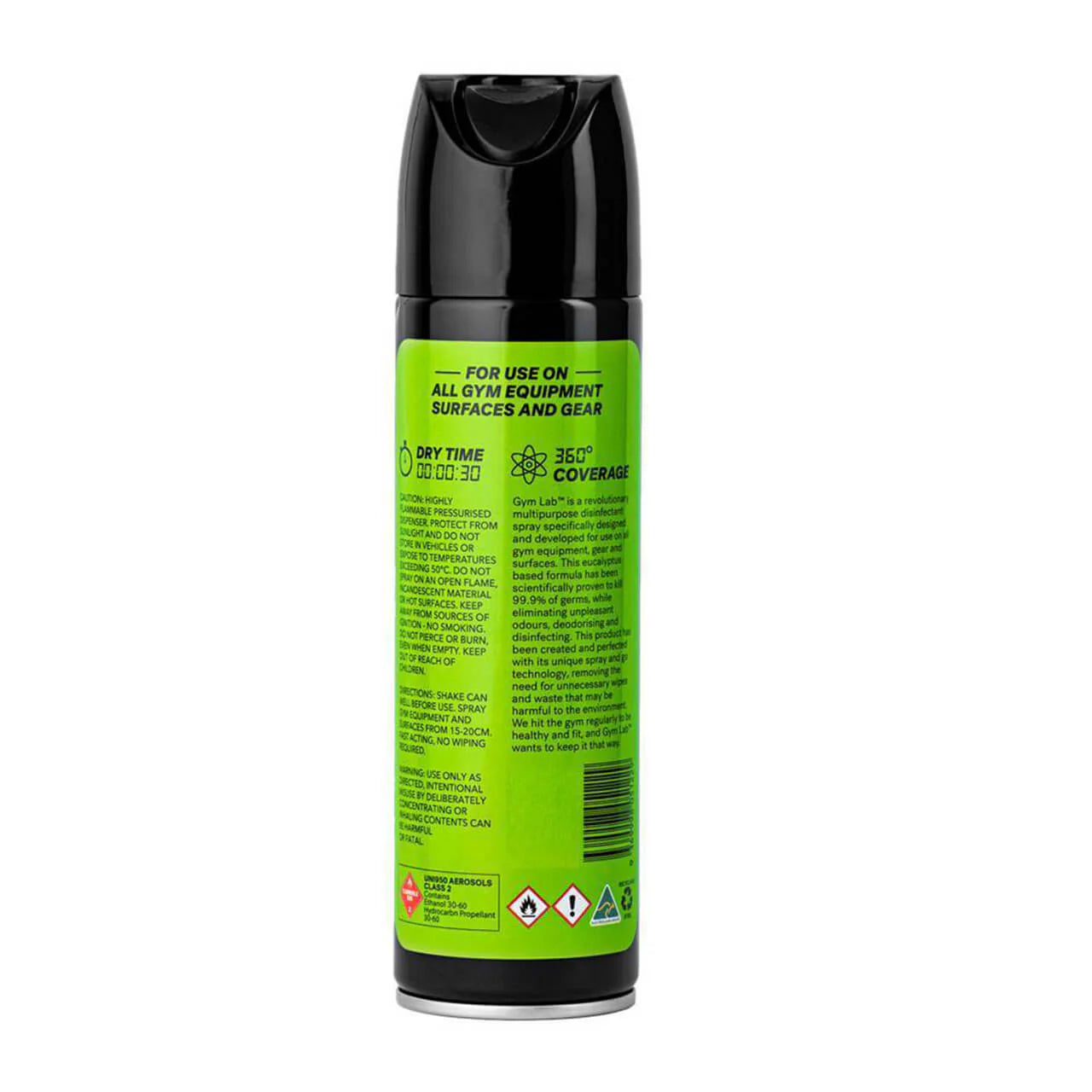 Gym Lab Disinfectant Spray - 1 can