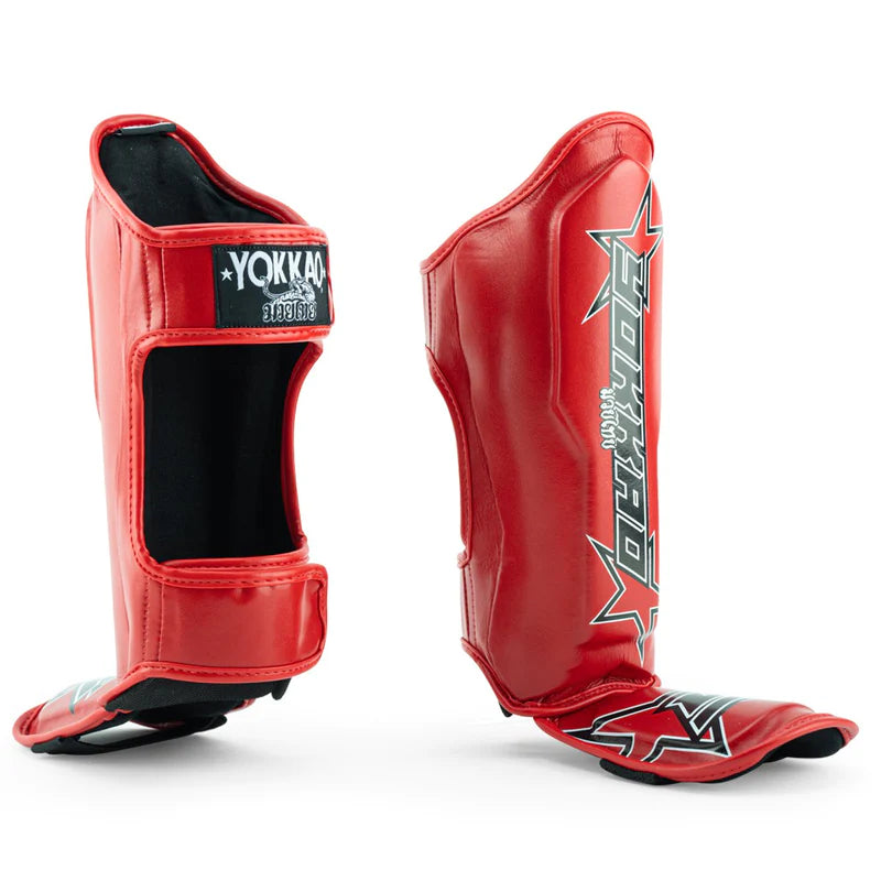 Yokkao Shin Guards - Institution Red