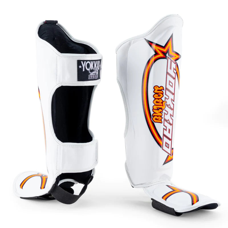 Yokkao Shin Guards - Vertical white