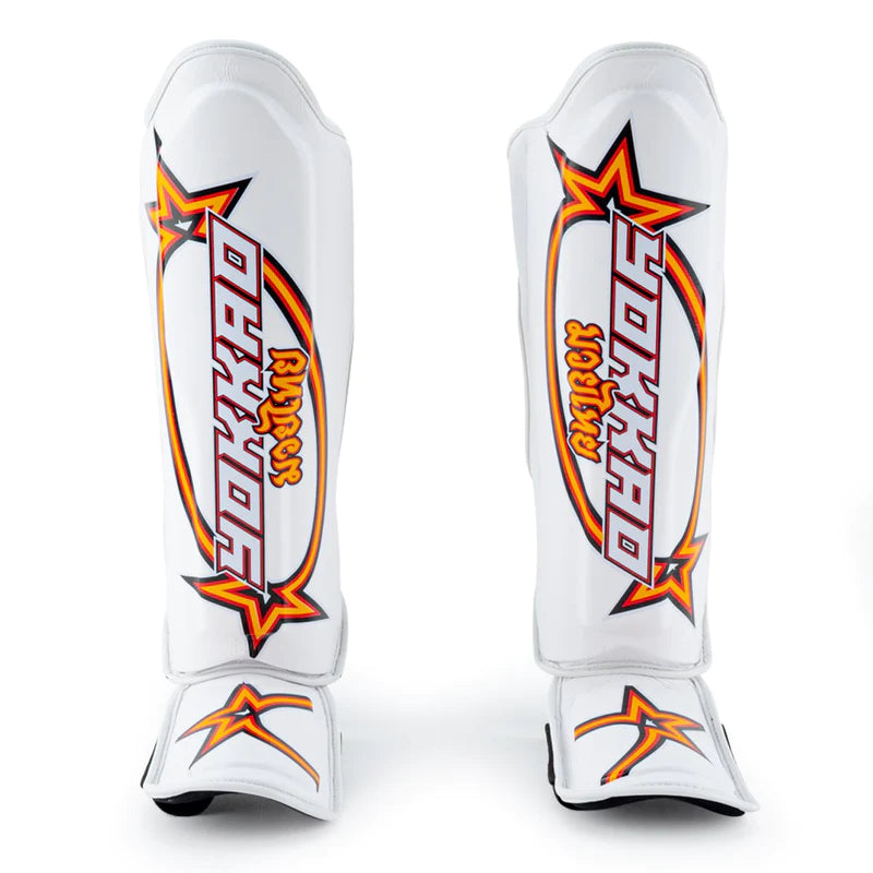 Yokkao Shin Guards - Vertical white