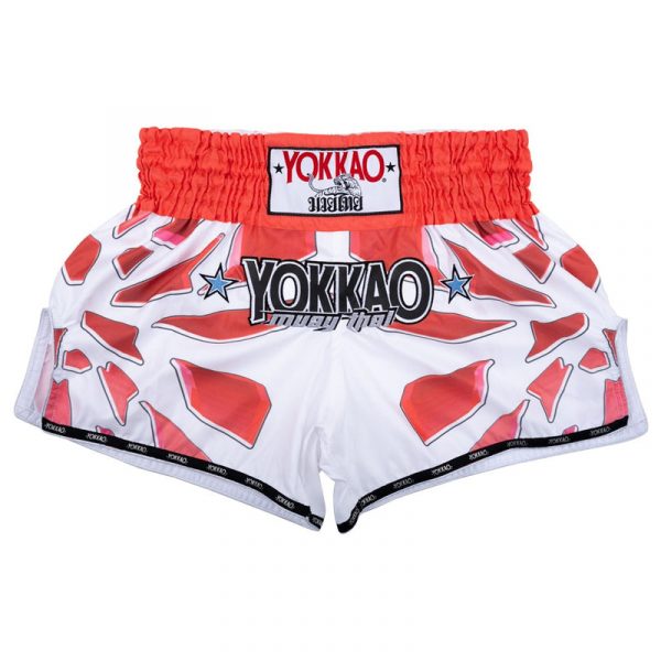 Yokkao Carbonfit Shorts - Broken White/Red