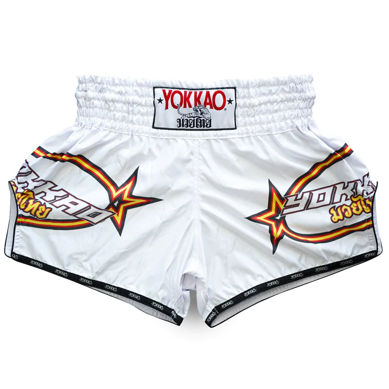 Yokkao Carbonfit Shorts - Vertical White