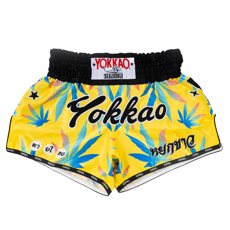 Yokkao Carbon Fit Shorts - Wax Yellow