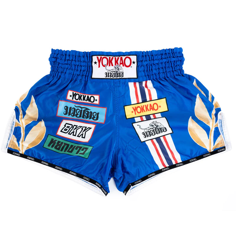 Yokkao Carbon Fit Shorts - First at the race Blue