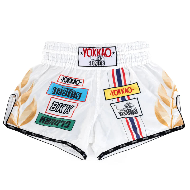 Yokkao Carbon Fit Shorts - First at the race White