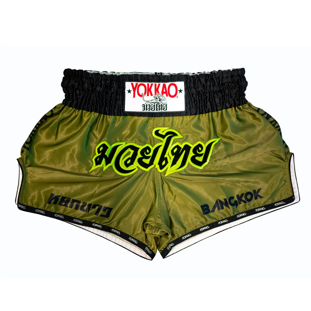 Yokkao Carbonfit Shorts - Late Show Olive