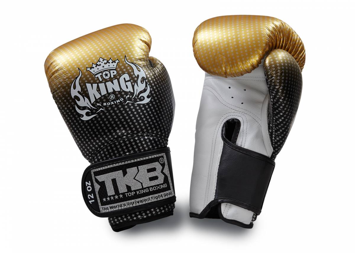 Top King Boxing Gloves - Super Star Gold | Muay Thai Store